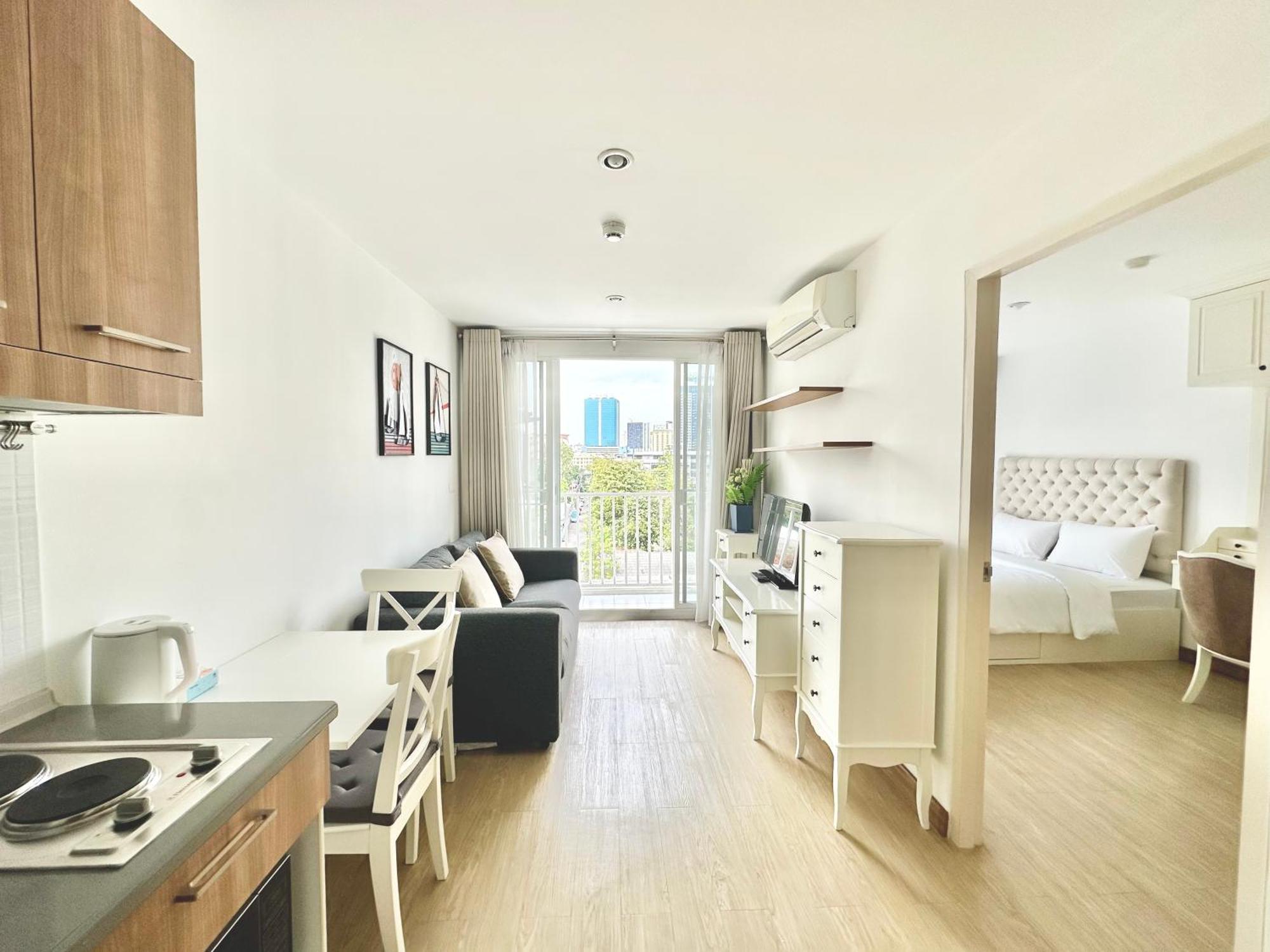 Apartamento Town Sukhumvit 71 Bangkok Exterior foto